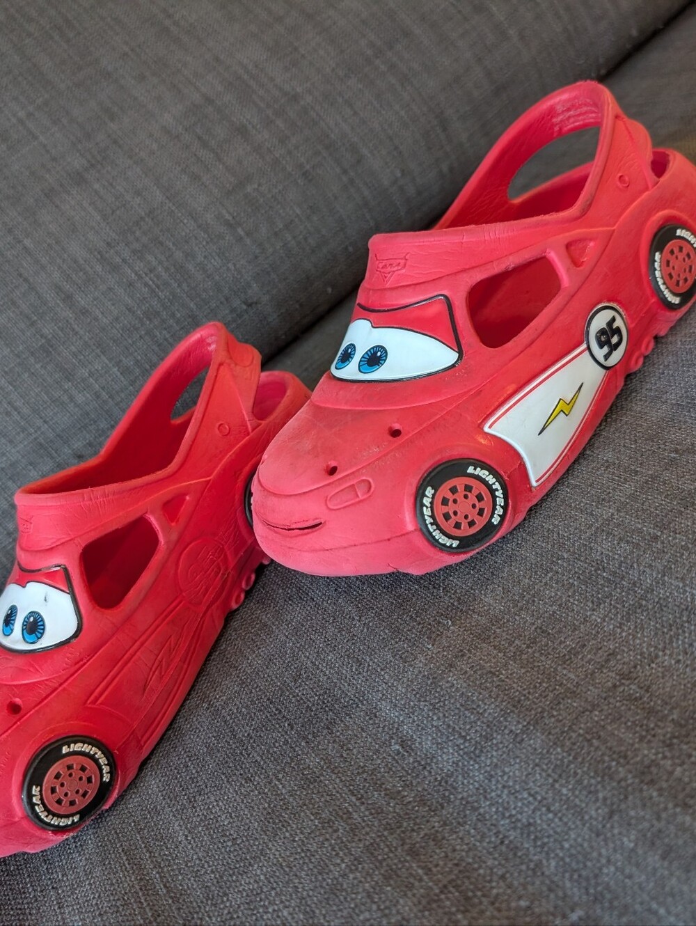 Vintage Disney Car's Lightening McQueen Crocs!